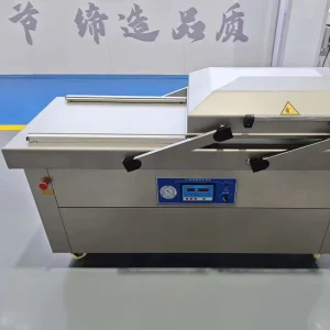 Heavy Duty Double Chamber Vacuum Sealer Packaging Machine Food Sealer Packing Equipment for Central Kitchen