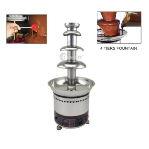 Heavy Duty Electric Chocolate Fondue Fountain 4 5 6 7 Tier Chocolate Fountain Machine