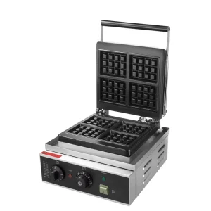 Heavy Duty Electric Waffle Maker with Computer Screen Wear Resistant Body Continuous Use ZH-801A