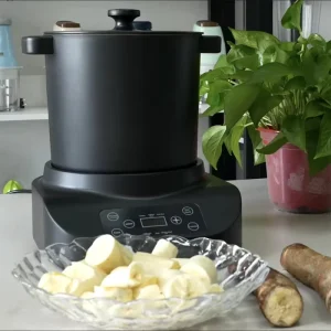 Heavy Duty Fufu Yam Mixer Cooking and Pounding Making Machine Blender Swallow Maker Processor for Commercial Use