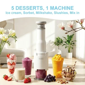 Heavy Duty Ice Cream Maker Portable Machine for Household Outdoor Use Customized logo Ice Cream Maker