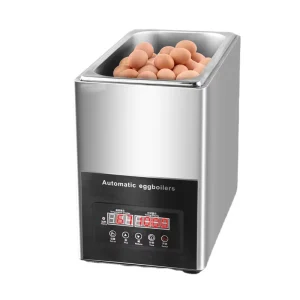 Heavy Duty Large Capacity Electric Egg Cooker Commercial Automatic for Onsen Eggs Soft Boiled and Hard Boiled Eggs