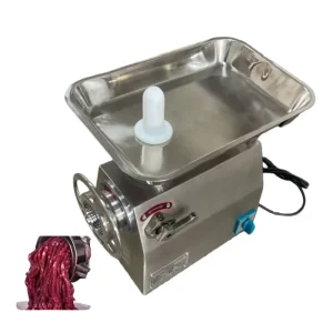 Heavy Duty Meat Grinder for Commercial Use with Strips Cutting Feature