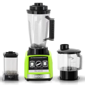 Heavy Duty Multifunction High Speed Blender Juicer Mixer Specialist Tabletop Large Capacity with Grinder & Chopper