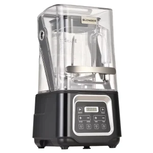 Heavy Duty Silent Soundproof Blender with 2800W Power 15 Speed Settings Household & Outdoor Use