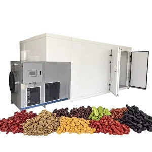 Hello River PLC Controlled Energy Saving Bell Pepper Drying Machine Vegetable & Fruit Dehydrator with Pump CE Food Processing
