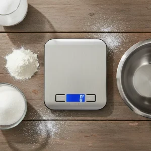 High Accuracy 1g 5kg LCD Electronic Kitchen Food Scale with OEM ODM Customization