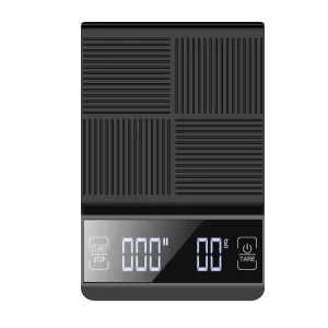 High Accuracy Digital Coffee Scale Portable Kitchen Scale Electronic Food Weighing Scale with Timer