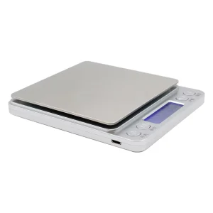 High Accuracy LCD Digital Kitchen Scale Stainless Steel ABS Precise Food Electronic Weighing Scale for Baking Cooking