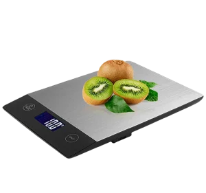 High Accuracy LCD Display Stainless Steel Fruit Vegetable Measuring Balance Electronic Digital Kitchen Food Weighing Scale