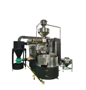 High Capacity Stainless Steel Electric Drum Coffee Roaster Machine 80KG 60KG 50KG Options Commercial Household Use Adjustable