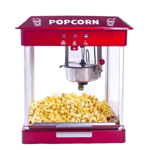 High Efficiency Automatic Electric Popcorn Maker Snack Machine for Bakery Restaurant Retail Kitchen Applications