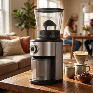High Efficiency Coffee Shop Dedicated Grinder 300 g Hopper & 30 Speed Adjustment for Standardized Shop Output