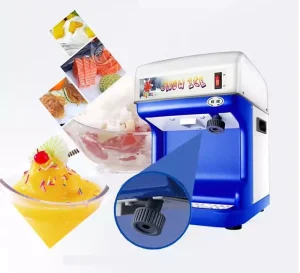 High Efficiency Electric Ice Crushers Shavers Commercial Ice Crusher Machine Automatic Snow Cone Machine