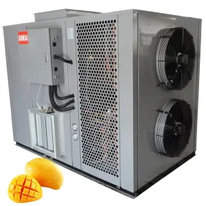 High Efficiency Heat Pump Tray Dryer Fruit Dehydrator with 12L/Hour Moisture Removal Energy Saving for Grains Herbs & Fresh Food