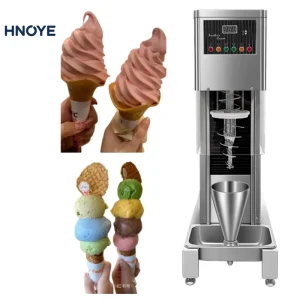 High Efficiency Ice Cream Blender for Smoothie Bowls Frozen Yogurt and Gelato Easy to Clean