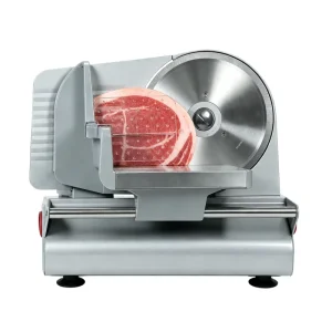 High Efficiency Kitchen Appliance Auto Slicing Machine Ajustable Thickness Stainless Steel Meat Slicers for Home Use OEM