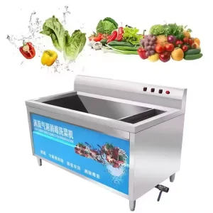 High Efficiency Large Air Bubble Ozone Citrus Kelp Grape Fruit Vegetable Nuts Engine Washing Machine