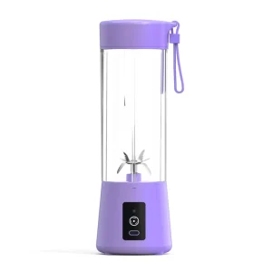 High Efficiency Portable Juicer with 12 Edge Blades 18000 RPM Motor Double Layer Borosilicate Glass BPA Free IPX6 Waterproof
