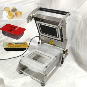 High Efficiency Tray Sealing Machine Tray Lunch Box Sealing Machine Food Packaging Machine