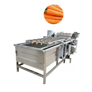 High Efficiency Vegetable Dehydration and Washing Line with Spin Dryer and Air Drying