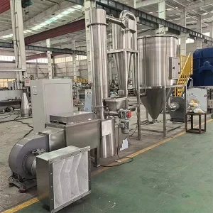High Efficient Grinder Drying Machine Cassava and Starch Flour Rice Noodles Filter Cake Processing Making Machine Flash Dryer