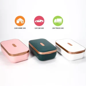 High End Heating Rechargeable Lunch Box Electric Portable Electric Heating Lunch Box