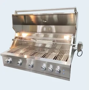 High End Rotisserie BBQ Grill with Infrared Burner for European Markets
