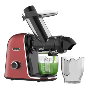 High Juice Yield Non Clog Slow Masticating Juicer 3.6 Inch Large Feed Chute Easy Clean Dishwasher Safe Quiet Motor Juicer