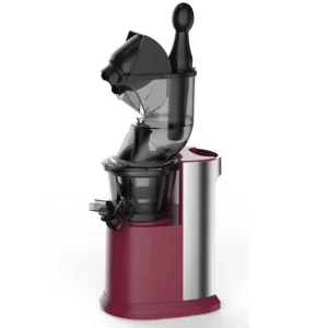 High Juice Yields Cold Press Juicer with Aluminum Decoration with Handle Easy to Be Taken for Office Using