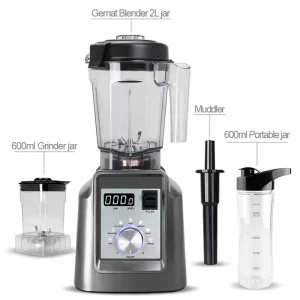 High Performance 2000W Automatic Fruit Smoothie Maker Heavy Duty Commercial Blenders Machine Mixer Blender
