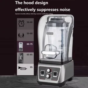 High Performance 4.5L Commercial Blender 2200W Powerful Motor Customizable Factory