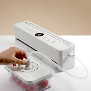 High Performance 65kPa Vacuum Sealer Machine Portable Food Sealing Device for Kitchen Use