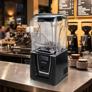 High Performance Commercial Blender 1.8L Stainless Steel 304 Blade 2200W 28000 RPM Variable Speed 3 5 Settings Removable Blades