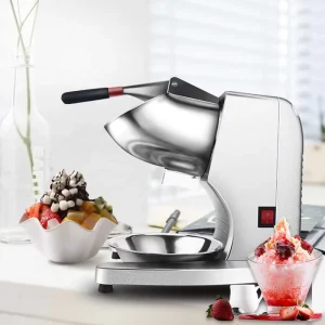 High Performance Commercial Ice Shaver Machine Electric Portable Ice Crusher Shaved Ice Machine