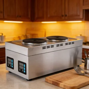 High Performance Digital Control Commercial Hot Plate Stainless Steel Electric Stove for Restaurant Use