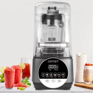 High Performance Low Noise Blender Powerful Multifunctional Touchscreen Digital Blenders and Juicers Food Fruit Smoothies Mixer