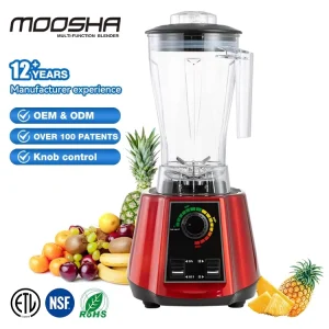 High Performance NSF Kitchen Restaurant Food Smoothie Juicer 1.5L 2L 1500W 2200W Heavy Duty Commercial Blender