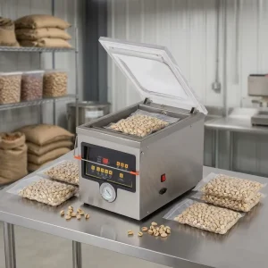 High Performance Tabletop Vacuum Sealer for Home Small Business Use Dried Food Nuts Sealing Machine