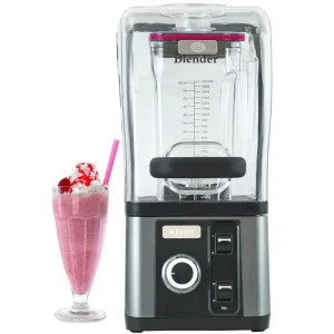 High Power 1.6L Multi Function Silent Commercial Smoothie Maker Electric Mixer Juicer Food Processor Blender