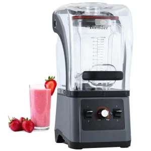High Power Blender Commercial Smoothie Maker Electric Mixer Juicer Food Processor Blender for Ice Crushing Milkshake
