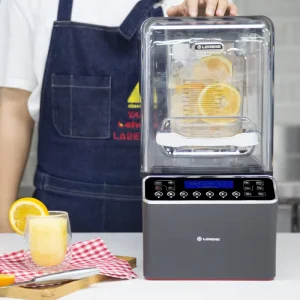 High Power Multifunctional Heavy Duty Commercial Blender USB Powered Soundproof Enclosure for Household Use Smoothies Milkshakes
