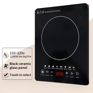 High Power Multifunctional Induction Cooker Smart Single Furnace Induction Cooker Energy Saving All in One Wok for Home Kitchen