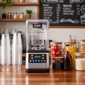 High Powerful Commercial Drink Blender Multi Functional Blender Mixer Smoothie Blender Cup Jug