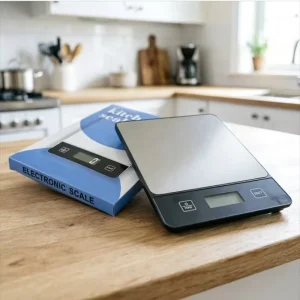 High Precision 10kg 1g Digital Milligram Kitchen Scale Stainless Steel Electronic Food Baking Scale