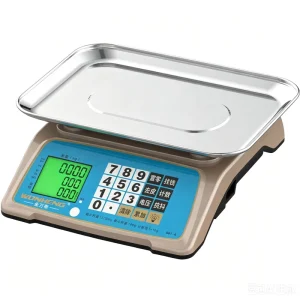 High Precision 30kg Smart Digital Kitchen Scale with LCD Display Waterproof Design and Multi Conversion Function with Pricing