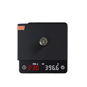 High Precision Digital Coffee Scale with Timer 2kg 0.1g Smart Kitchen Scale for Espresso and Drip Coffee Rechargeable Type C
