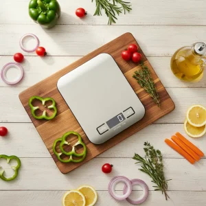 High Precision Digital Kitchen Scale Smart Electronic Scale Baking Measuring Small Grams Battery Portable 5kg Capacity Scale