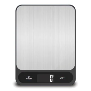 High Precision Digital Kitchen Scale Stainless Steel Waterproof Food Weight Scale for Baking Cooking