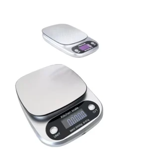 High Precision Digital Stainless Steel Kitchen Scale Small Portable Electronic Scale Household Weighing Tool